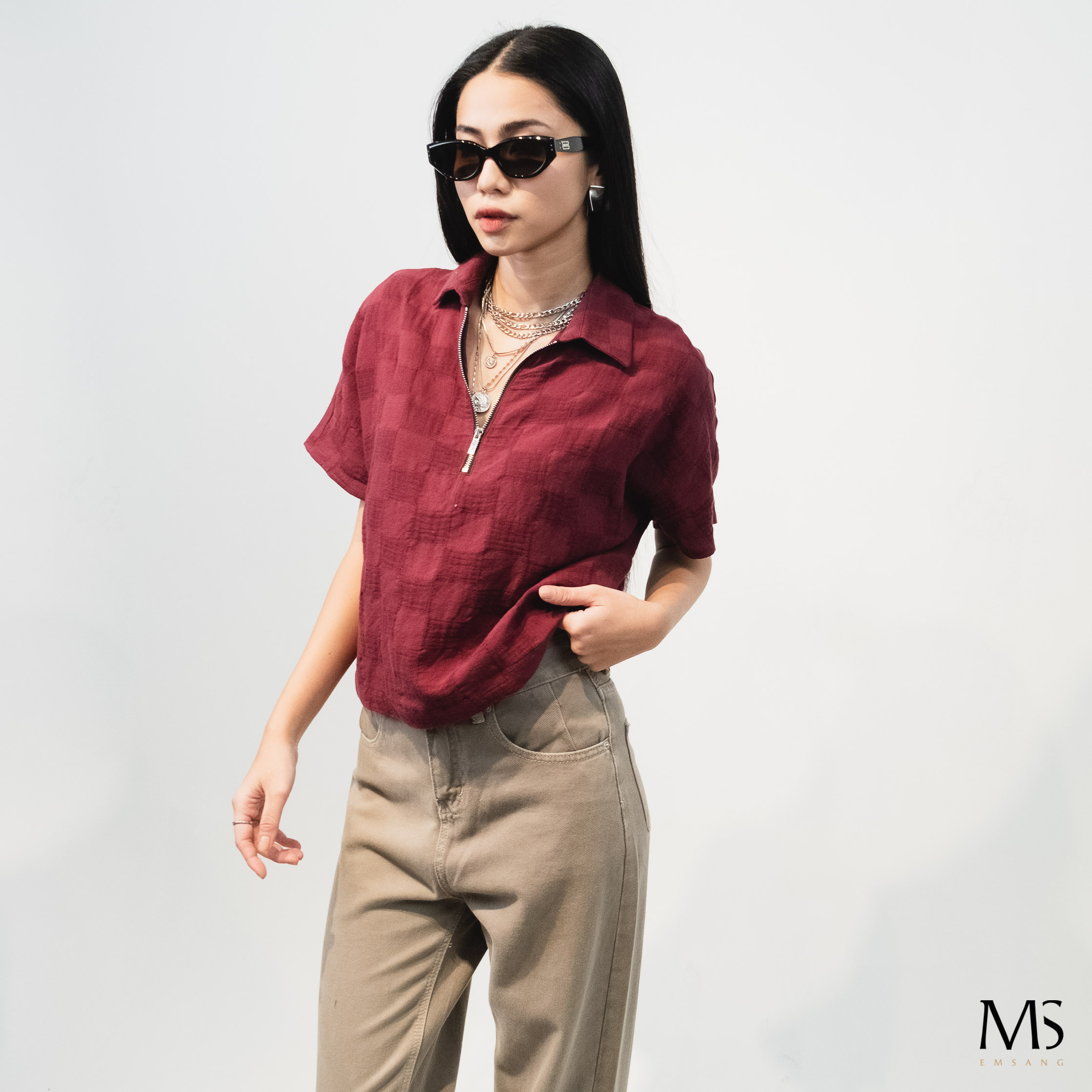 Áo Sơ Mi Ngắn Tay 10611523